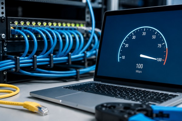 Kecepatan LAN mentok di 100 Mbps