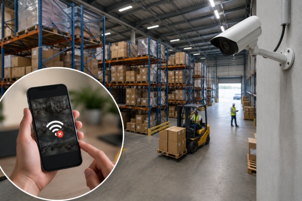 CCTV warehouse Tidak Bisa Diakses dari HP