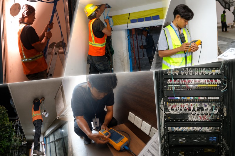 Jasa Penarikan Kabel LAN Surabaya