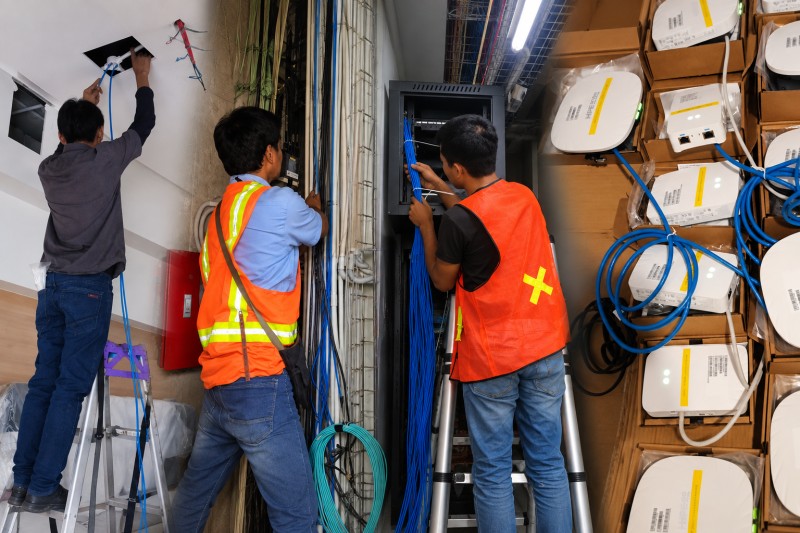 kompilasi instalasi kabel lan