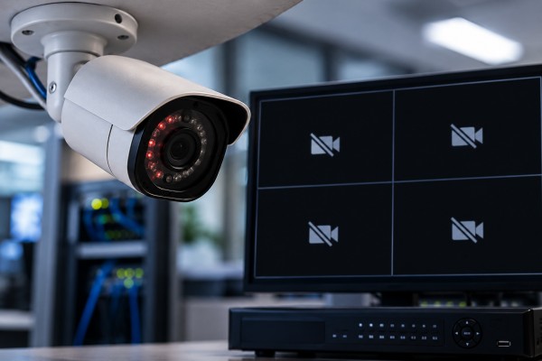 CCTV Menyala Tapi Tidak Ada Gambar